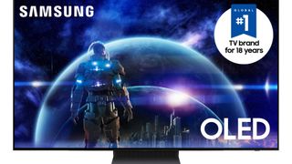 OLED TV Samsung S90D in white