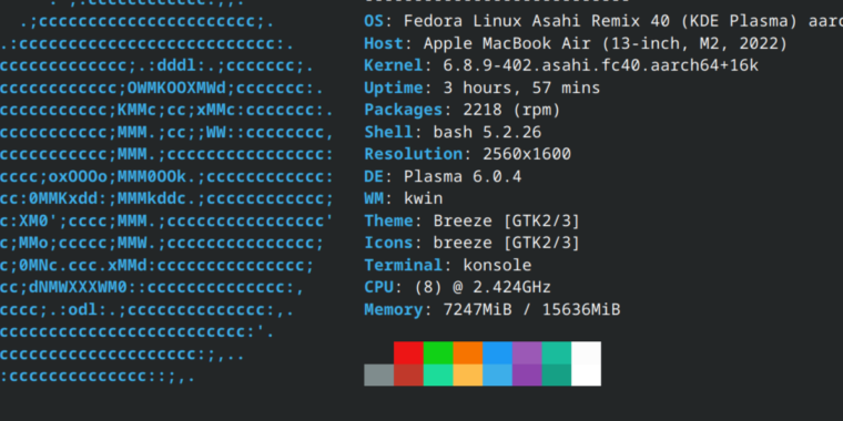 Read more about the article Fedora Asahi Remix 40 is another big step forward for Linux on Apple’s Silicon Mac