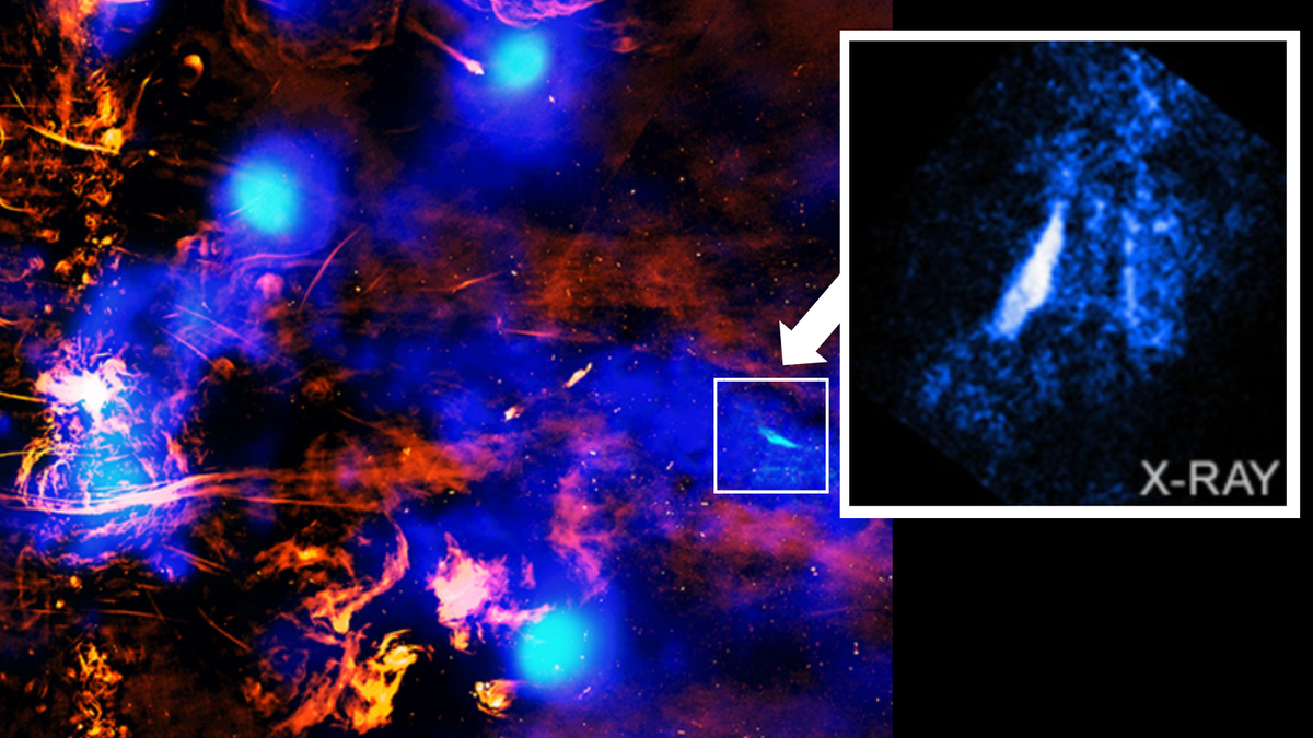 You are currently viewing NASA’s Chandra spacecraft spots a supermassive black hole erupting at the heart of the Milky Way