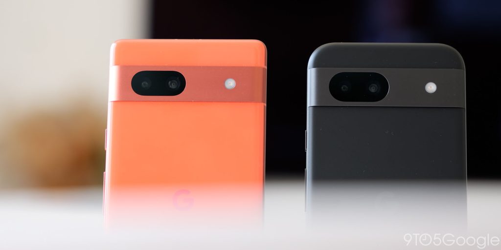 Pixel 7a and Pixel 8a cameras