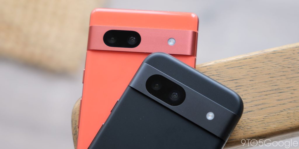 Pixel 7a and Pixel 8a cameras