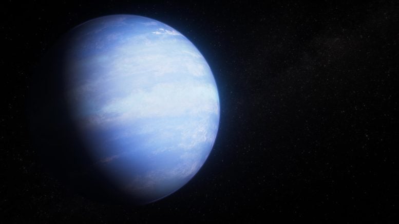 Warm gas giant exoplanet WASP-107 b