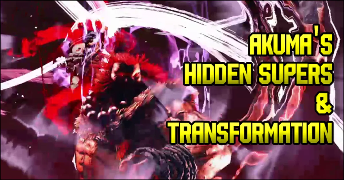 Read more about the article Akuma has a secret Super Arts Easter egg and abilities in Street Fighter 6, and here’s how to unlock them