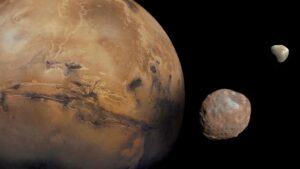 Read more about the article Lost photos suggest mysterious Mars moon Phobos may be a comet in disguise