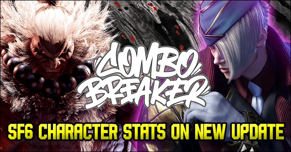 Read more about the article Top 128 plus top 32 character stats in the first Street Fighter 6 major with Akuma and Season 2 balance update for Combo Breaker 2024