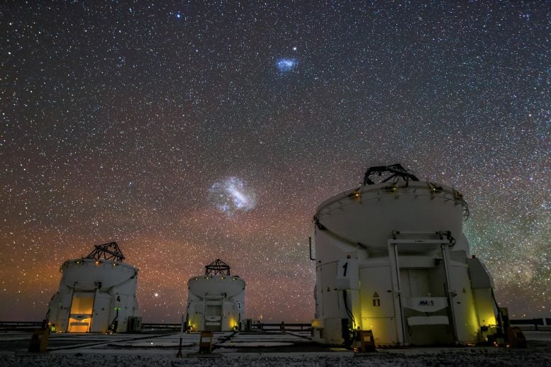 Magellanic Clouds ESO VLT Auxiliary Telescopes