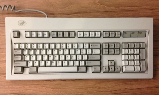 The real deal: the IBM Model M.