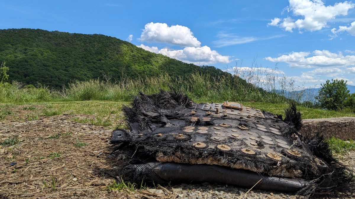 Read more about the article Space debris from SpaceX’s Dragon capsule has crashed in the mountains of North Carolina.  I had to go see it (video)