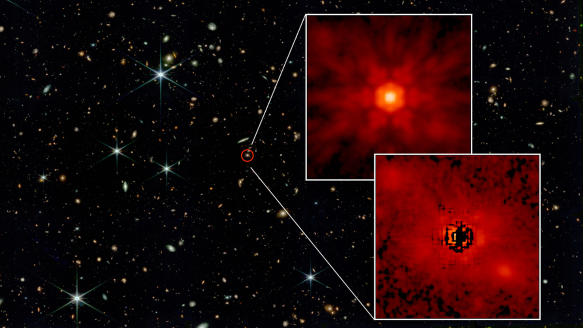 Read more about the article The James Webb Space Telescope suggests that supermassive black holes grew from heavy cosmic ‘seeds’