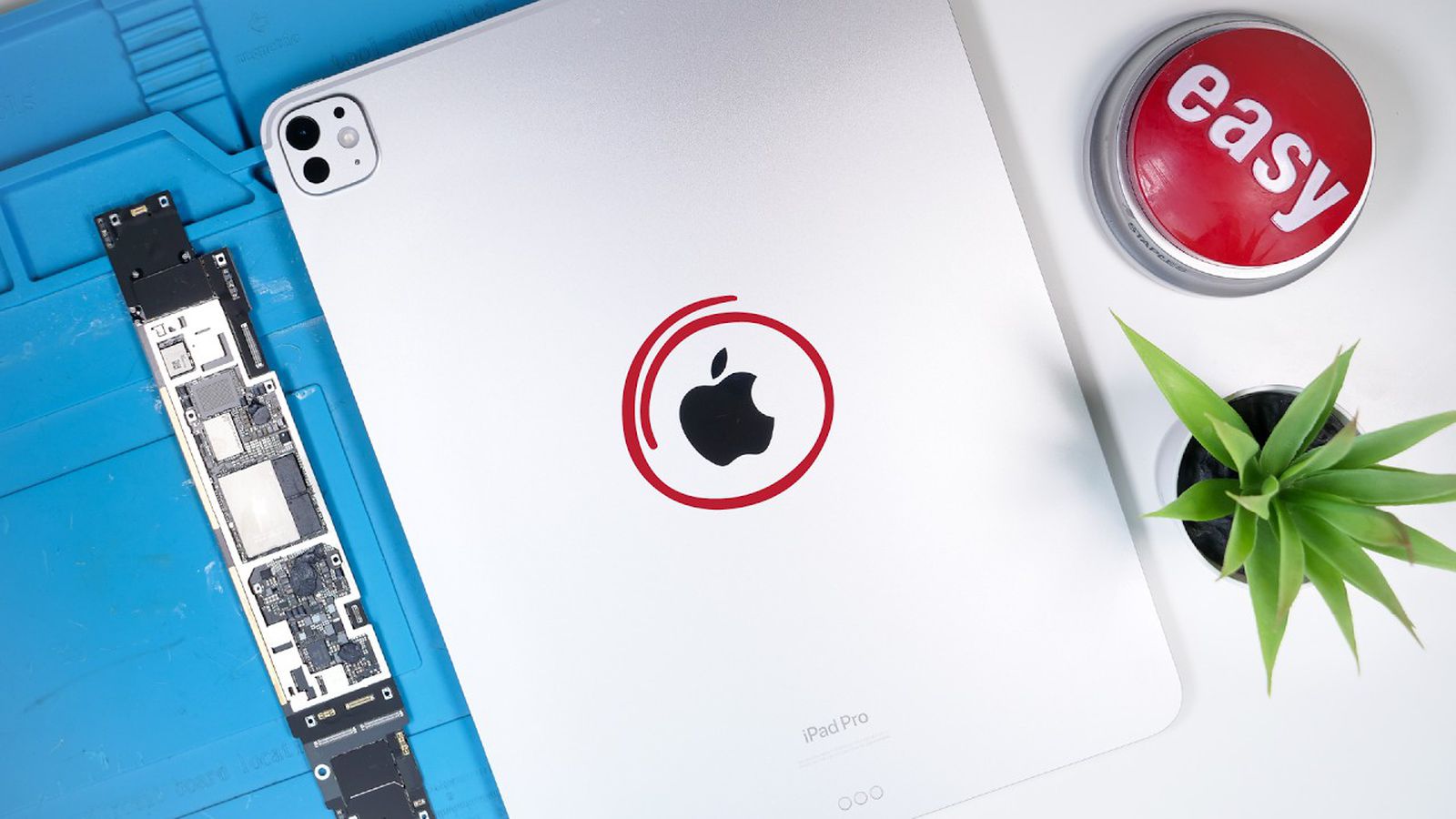 Read more about the article The new iPad Pro Teardown reveals internal design changes, including a copper Apple logo