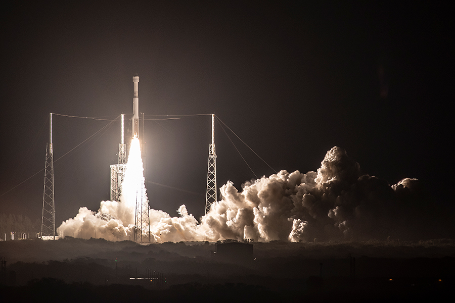 A ULA Atlas V rocket lifts off from SLC-41 at Cape Canaveral Space Force Station