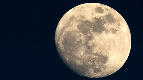 Getty Images Photo of the moon against a black background (Credit: Getty Images)