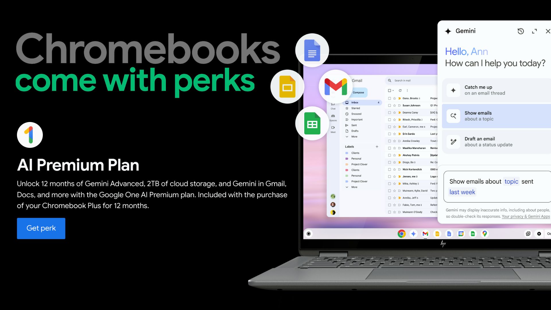 Read more about the article Yes, you can get 12 months of Gemini Advanced with older Chromebook Plus models