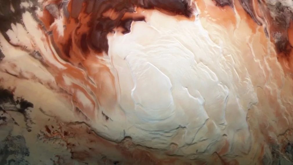 You are currently viewing Is there really a huge underground lake near the south pole of Mars?