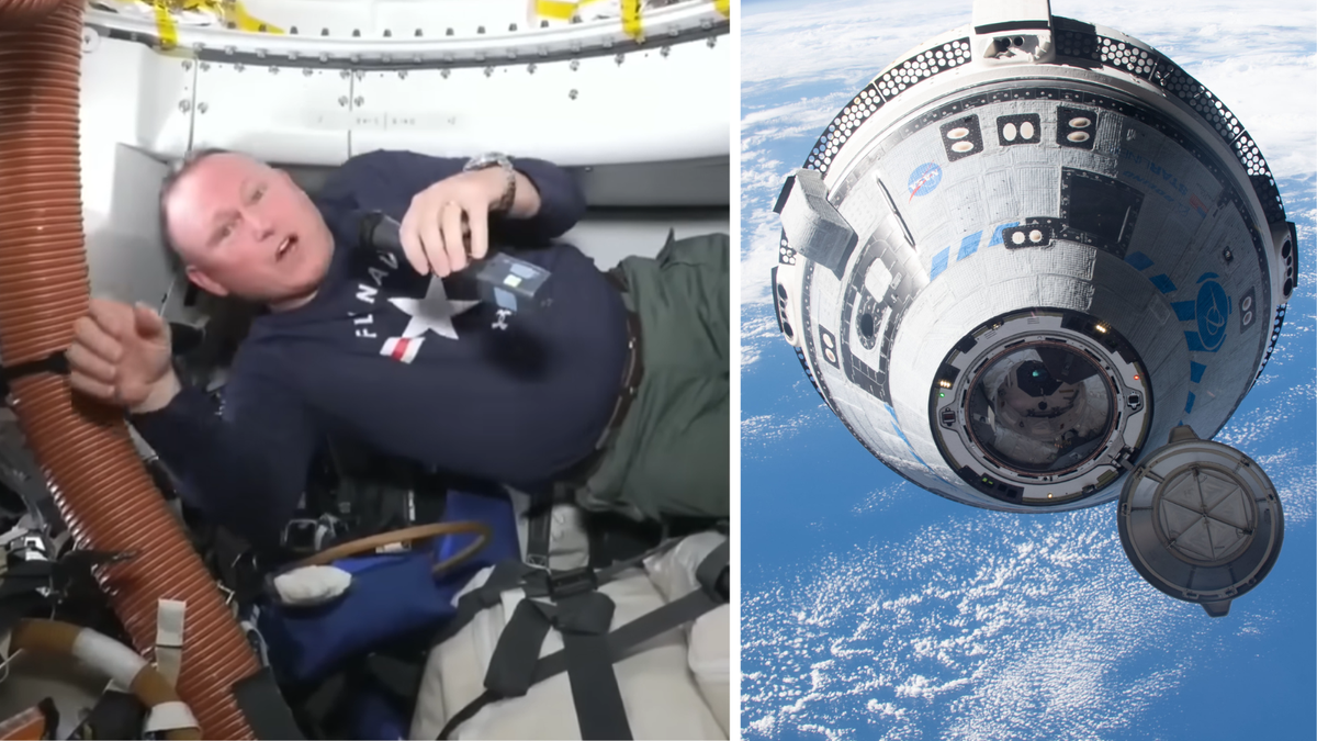 Read more about the article Take a video tour of Boeing’s Starliner with its 2 NASA astronauts