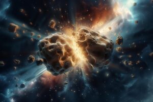 Read more about the article The Webb Telescope captured images of a massive asteroid collision in a neighboring star system