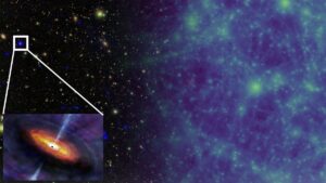 Read more about the article 12 billion year history of black holes revealed by X-rays and simulations