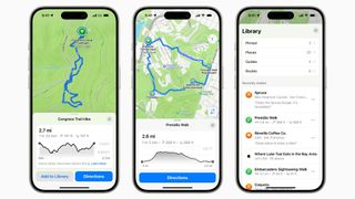 Apple Maps in iOS 18 handles AllTrails