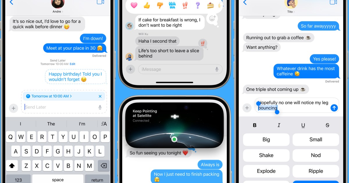 You are currently viewing Every new iMessage feature coming to your iPhone in iOS 18 |  Digital trends