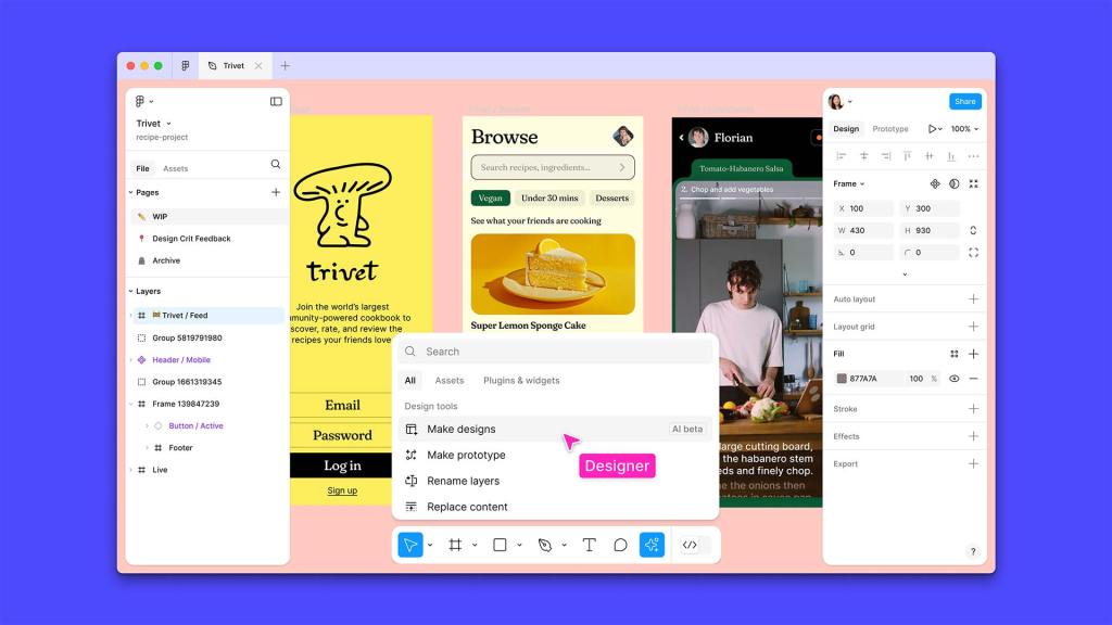 Read more about the article Figma unveils AI-based design tools, challenging Adobe’s dominance