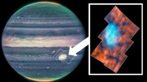 Read more about the article The James Webb Space Telescope spotted strange shapes above Jupiter’s Great Red Spot