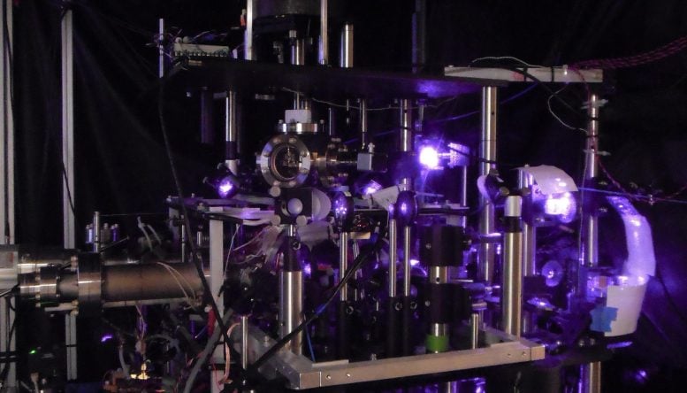 Laser optical bench for dark energy experiment