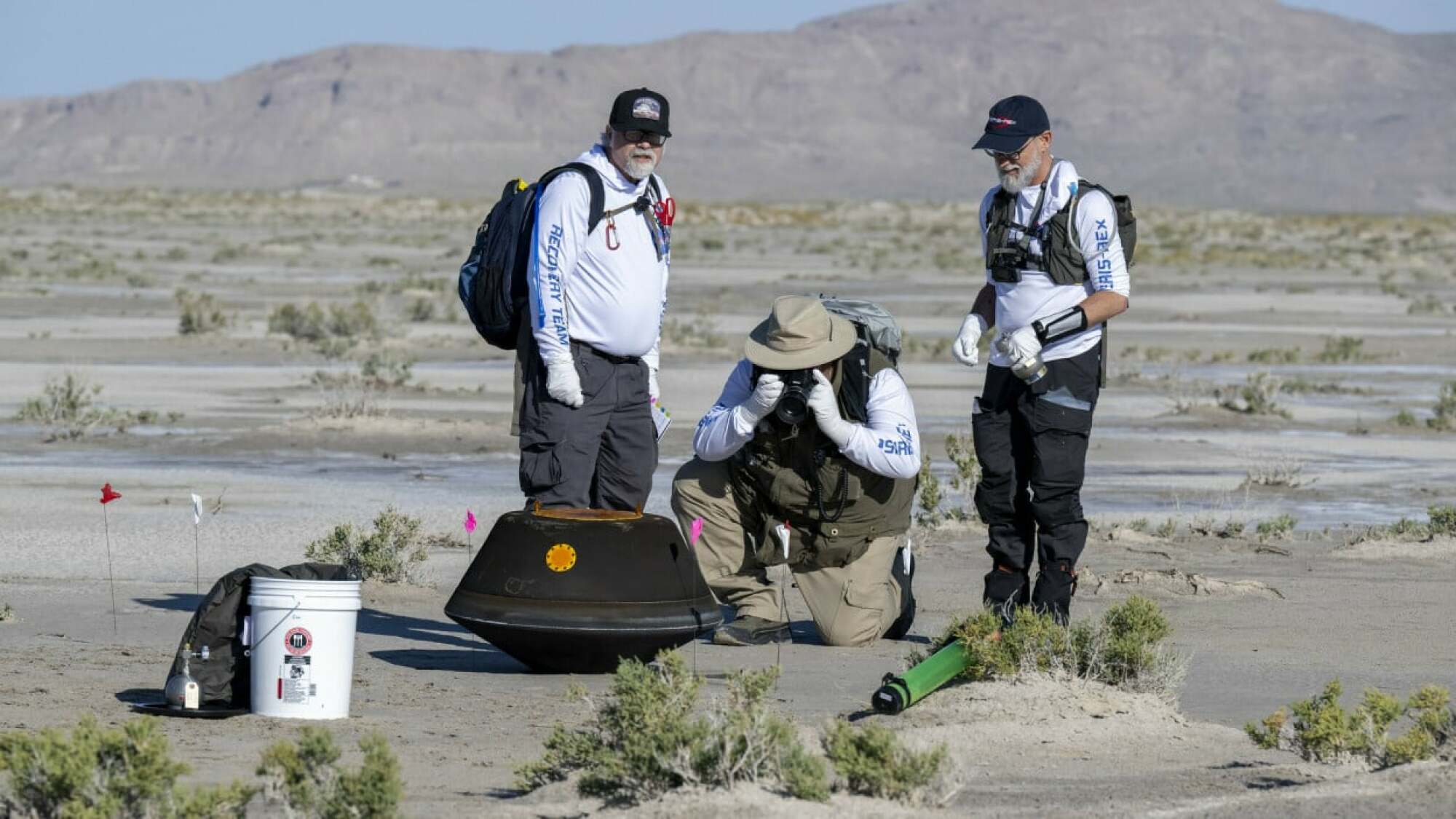 NASA retrieves the OSIRIS-Rex capsule