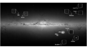 Read more about the article A clue to dark matter?  A mysterious substance may be interacting with itself in a nearby galaxy