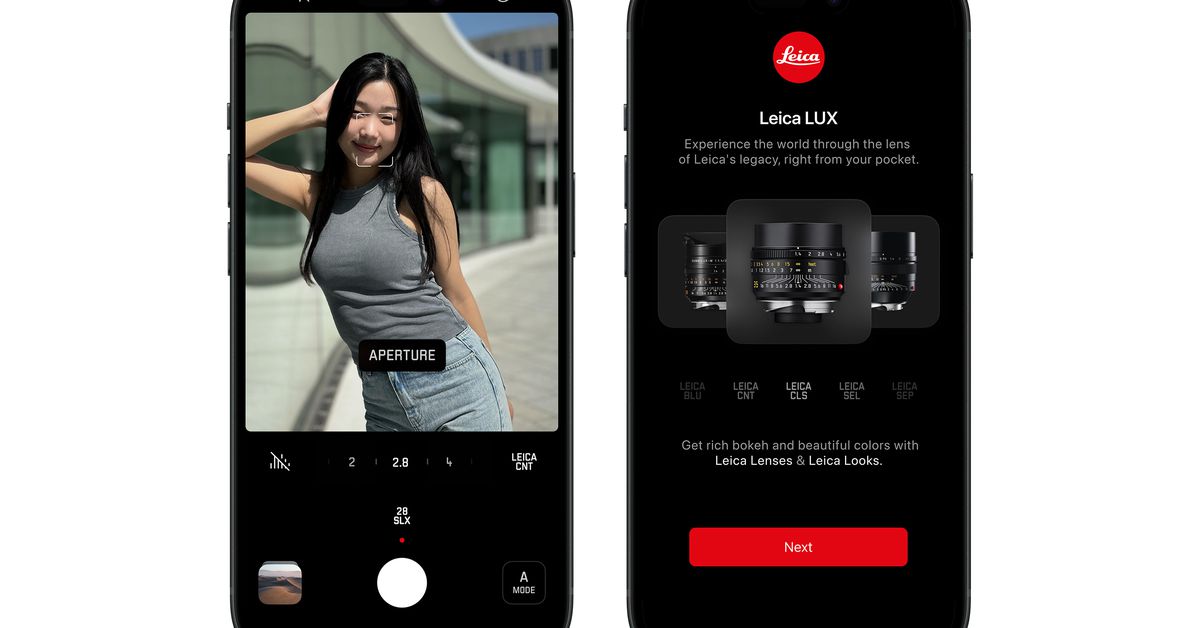 Read more about the article Leica’s new app lets your iPhone mimic its cameras and classic lenses