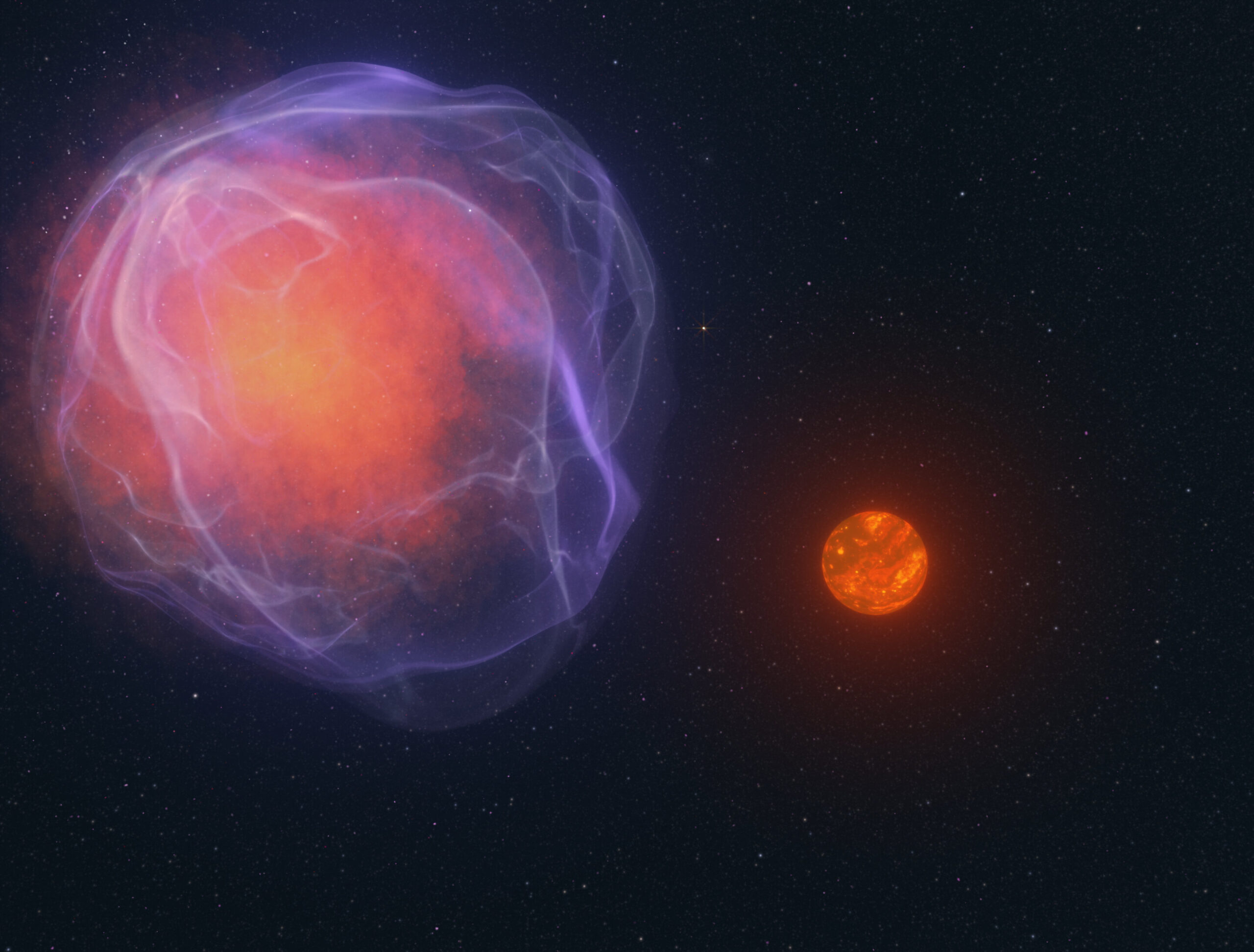 You are currently viewing Lone star state: Tracking a low-mass star as it traverses the Milky Way