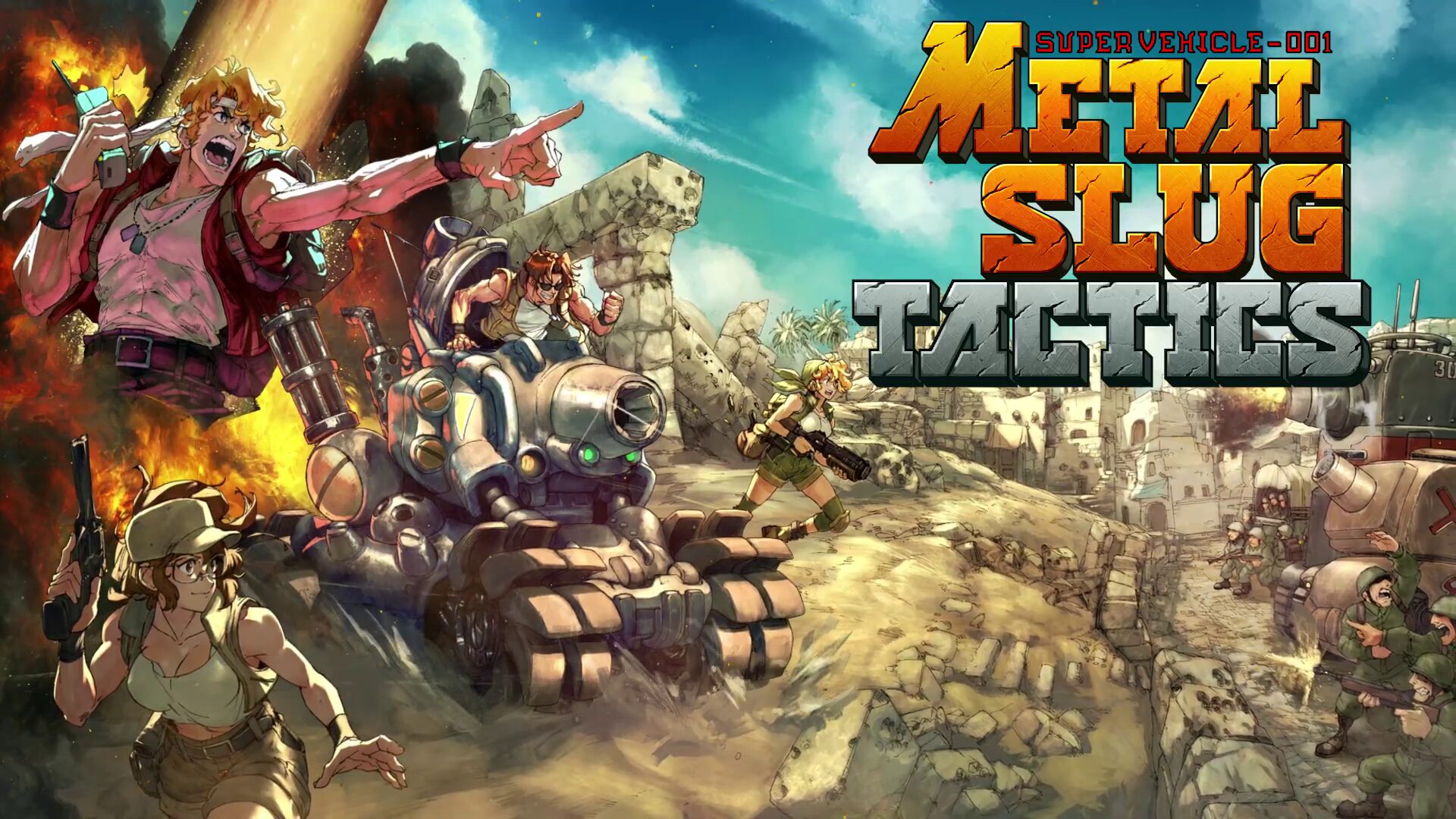 You are currently viewing Metal Slug Tactics launches this fall for PS5, Xbox Series, PS4, Xbox One, Switch, and PC