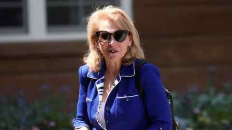 Shari Redstone outdoors with sunglasses