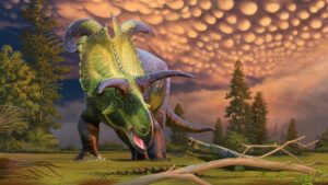 Read more about the article New species of horned dinosaur discovered as ‘largest and most ornate’ of its kind ever discovered