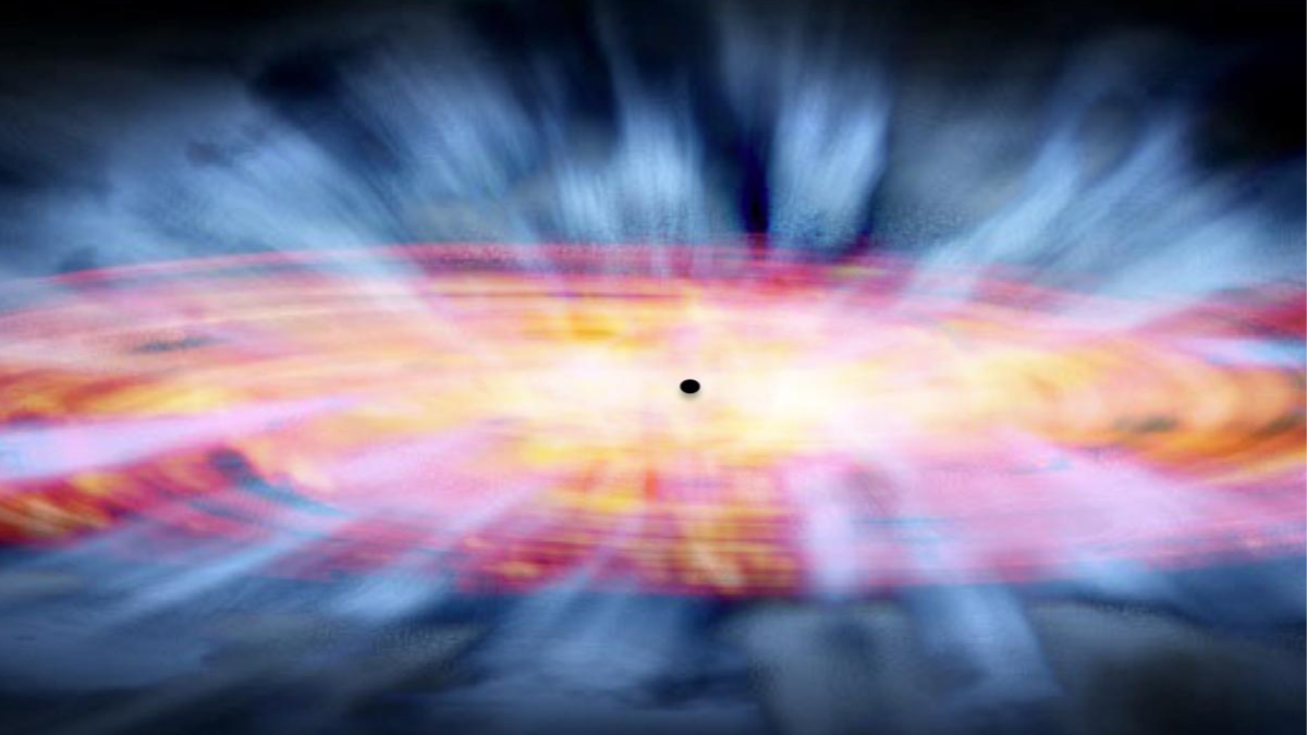 You are currently viewing Supermassive black hole winds blowing at 36 million miles per hour can sculpt entire galaxies