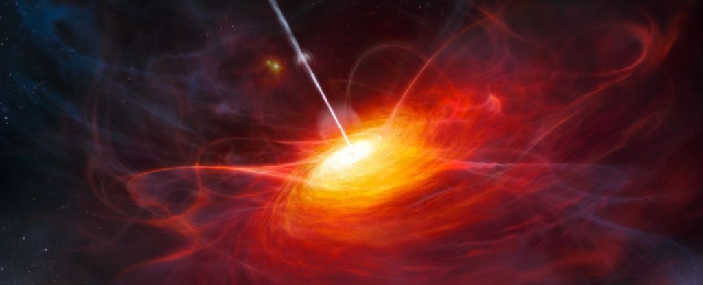 You are currently viewing This mysterious black hole at the dawn of time weighs a billion suns