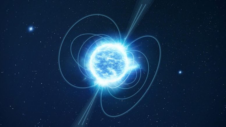 Artist's impression of the Neutron Star