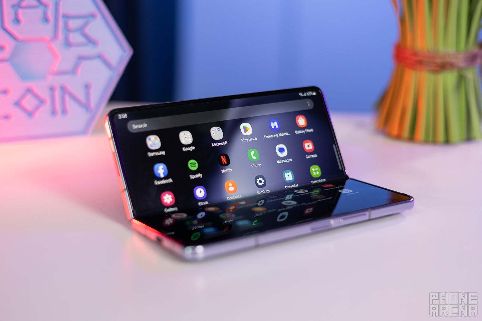 Samsung's foldable devices face fierce competition.  |  Image Credit - PhoneArena - Instead of attacking Apple, Samsung should notice the log in its own eye