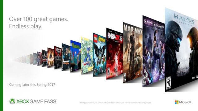 When Game Pass first launched in 2017, it was focused on legacy games rather than day one titles.