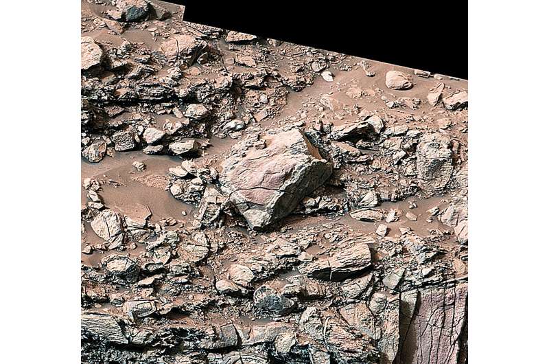 NASA's Curiosity rover discovers a surprise in a Martian rock