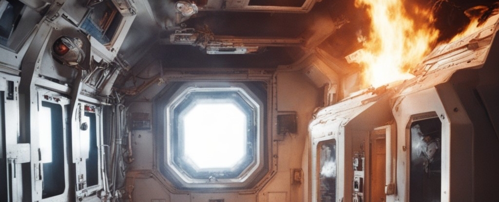 Read more about the article Scientists reveal why fire is so dangerous during space missions