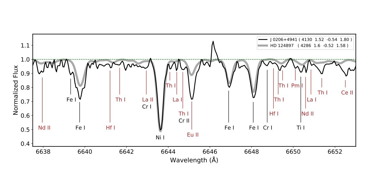 You are currently viewing A new highly r-process enhanced star has been discovered