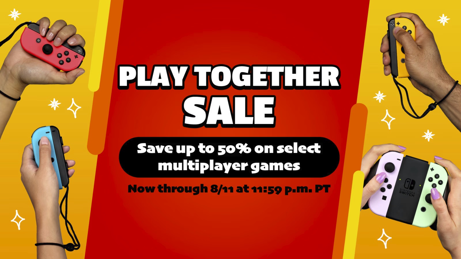 You are currently viewing Nintendo is launching a Play Together Sale on the Switch eShop