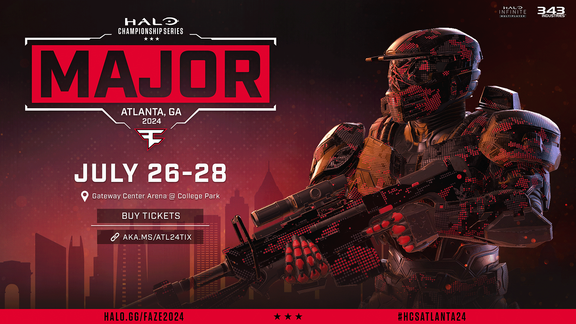 HCS Atlanta Major 2024, July 26 to 28, Gateway Center Arena in College Park in Atlanta, Georgia.