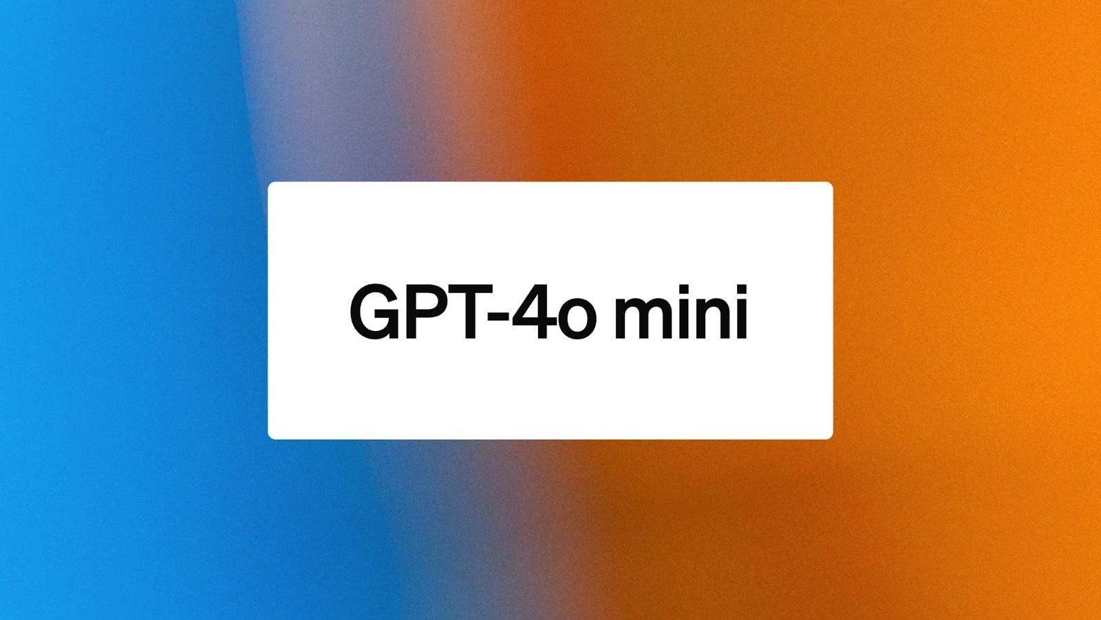 Read more about the article ChatGPT’s GPT-4o Mini Upgrade Is A Game Changer: Everything You Need To Know