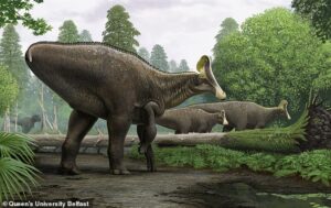 Read more about the article Giant dinosaur skeleton discovered in US state: ‘incredibly unusual’ 30ft Cretaceous monster nearly intact in ‘rare’ find dating back 80 MILLION years