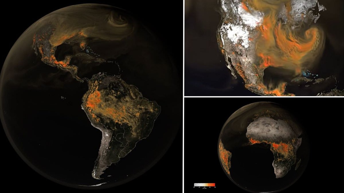 You are currently viewing NASA captures footage of CO2 moving through the sky