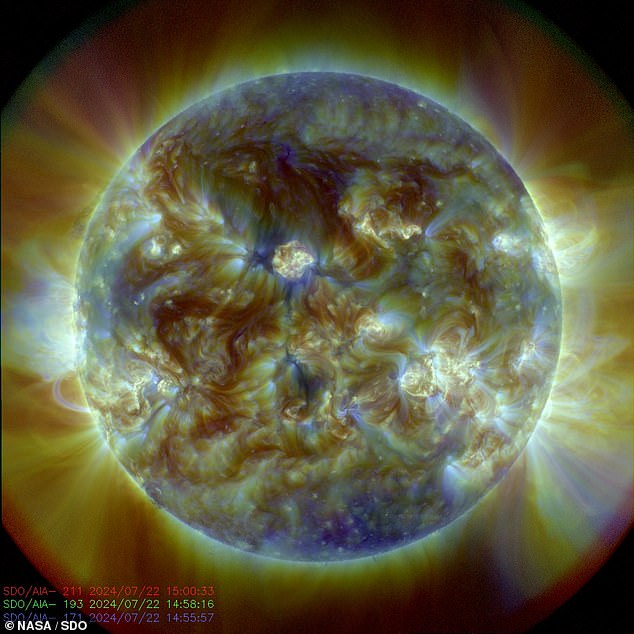 Read more about the article Warning Earth could be hit by radio eclipses this week as NASA captures dark plasma eruption from sun